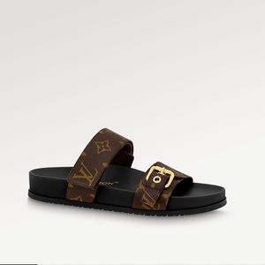 LOUIS VUITTON Bom Dia Flat Comfort Mule